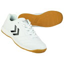 【ポイント10倍】ジュニア アピカーレ 5 IN Jr. ホワイト×ブラック 【hummel|ヒュンメル】ジュニアフットサルシューズhjs5123-1090