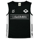 【ポイント15倍】ジュニア LUZ PLAYING ノースリーブシャツ ブラック 【LUZ e SOMBRA|ルースイソンブラ】サッカーフットサルジュニアウェア...
