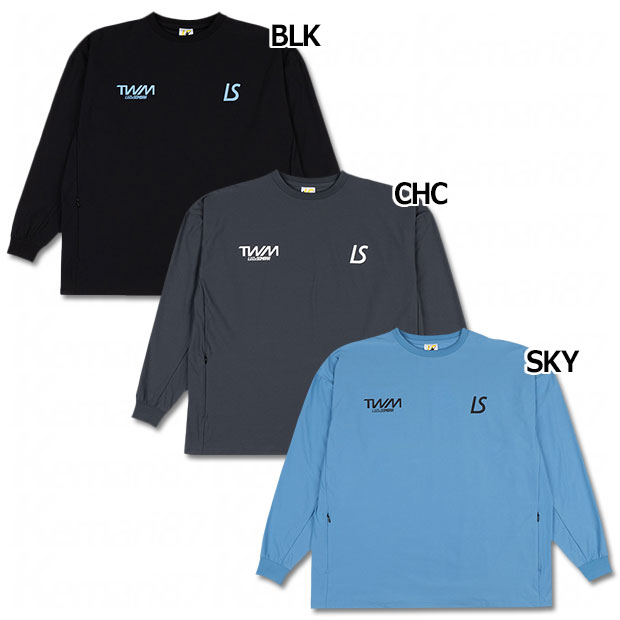 【ポイント15倍】TWM ドライ長袖クルートップ 【LUZ e SOMBRA|ルースイソンブラ】サッカーフットサルウェアーl1251057