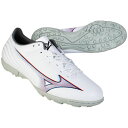 【ポイント10倍】ミズノアルファ SELECT AS ホワイト 【MIZUNO|ミズノ】サッカーフットサルトレーニングシューズp1gd236509