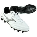 ジュニア モナルシーダ NEO 3 SELECT Jr ホワイト×ブラック 【MIZUNO|ミズノ】サッカージュニアスパイクp1gb242509