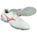 【5/15までポイント10倍】モナルシーダ NEO 3 SELECT AS ホワイト×レッド 【MIZUNO|ミズノ】サッカーフットサルトレーニングシューズp1...