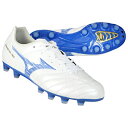 【ポイント10倍】モナルシーダ NEO 3 ワイド PRO スーパーホワイトパール×レーザーブルー 【MIZUNO|ミズノ】サッカースパイクp1ga242325