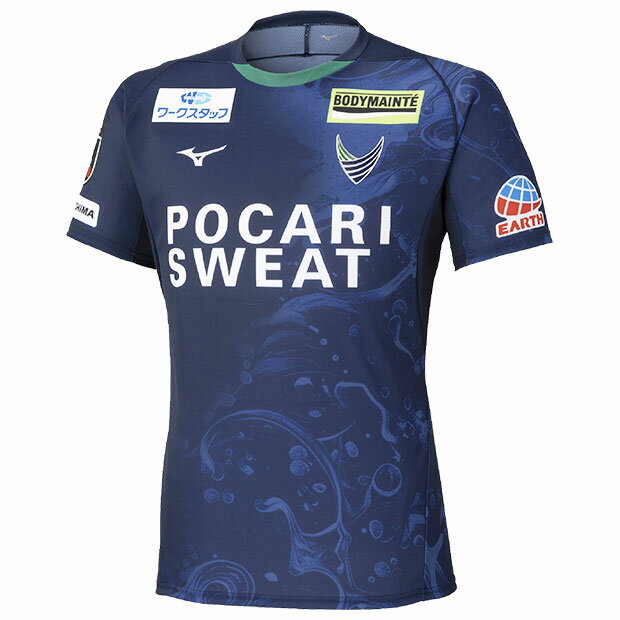 【12/4 20時よりポイント10倍】徳島ヴォルティス 2025 ホーム 半袖オーセンティックユニフォーム 【MIZUNO|ミズノ】クラブチームレプリカウェアー...