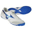 【ポイント10倍】モレリア SALA PRO TF スーパーホワイトパール×レーザーブルー 【MIZUNO|ミズノ】サッカーフットサルトレーニングシューズq1g...