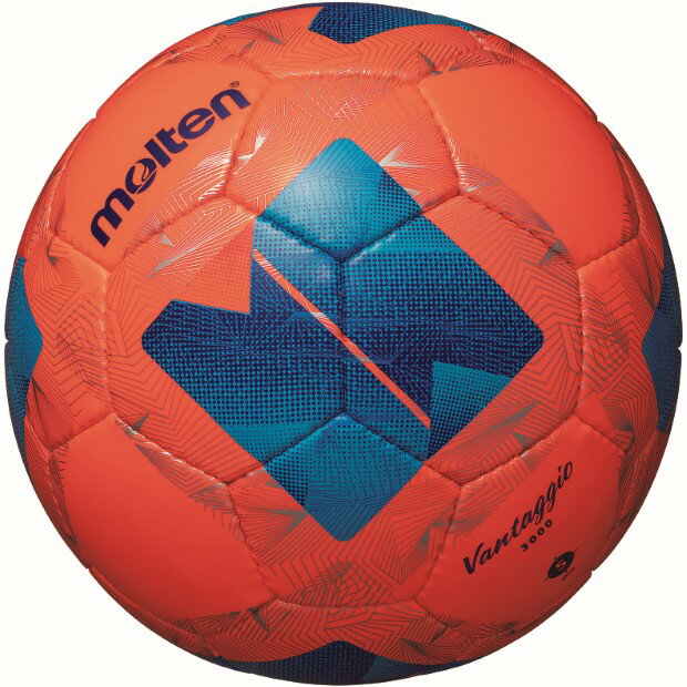 【ポイント15倍】ヴァンタッジオ 3000　パワーオレンジ×ブルー　【molten|モルテン】サッカーボール5号球f5n3000-ob