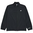 【ポイント10倍】ウーブントラックジャケット ブラック 【NewBalance|ニューバランス】サッカーフットサルウェアーamj51504-bk