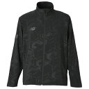 【ポイント15倍】Black Out ストレッチウーブンフルジップジャケット ブラック 【NewBalance|ニューバランス】サッカーフットサルウェアーamj...
