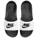 【ポイント10倍】ビクトリー ワン スライド ブラック×ホワイト 【NIKE|ナイキ】サッカーフットサルサンダルcn9675-005