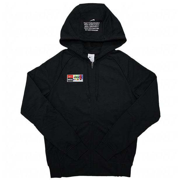 NIKE F.C. プルオーバーフルジップフーディ　ブラック　【NIKE|ナイキ】サッカーフットサルウェアーda5578-010のサムネイル