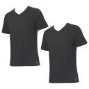 【ポイント10倍】Vネック半袖シャツ 2枚組 ブラック 【NIKE|ナイキ】サッカーフットサルウェアーke1004-ub1