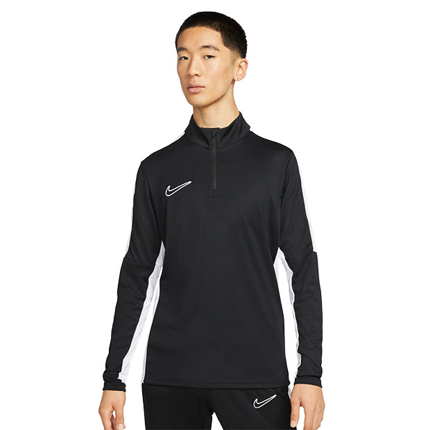 DF アカデミー 23 長袖ドリルトップ BR ブラック 【NIKE ナイキ】サッカーフットサルウェアーdx4301-010