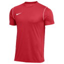 【12/4 20時よりポイント10倍】パーク 20 半袖トップ ユニバーシティレッド 【NIKE|ナイキ】サッカーフットサルウェアーbv6883-657