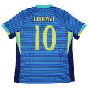 【ポイント15倍】ブラジル代表 2024 アウェイ 半袖レプリカユニフォーム 10.ロドリゴ・ゴエス 【NIKE|ナイキ】ナショナルチームレプリカウェアーfj4...