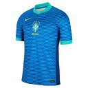 【ポイント10倍】ブラジル代表 2024 アウェイ 半袖レプリカユニフォーム 【NIKE|ナイキ】ナショナルチームレプリカウェアーfj4283-458