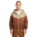 NSW HE WR ウーブンフーディジャケット ライトブリティッシュタン 【NIKE|ナイキ】サッカーフットサルウェアーda0002-281