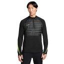 TF ACD DRL WW 長袖ドリルトップ ブラック×ボルト 【NIKE|ナイキ】サッカーフットサルウェアーfb6817-013
