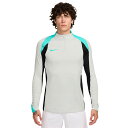 【ポイント10倍】DF ストライク 長袖ドリルトップ フォトンダスト×ブラック 【NIKE|ナイキ】サッカーフットサルウェアーfn2404-025