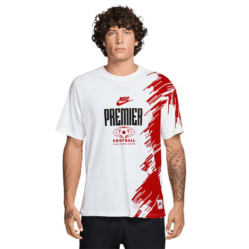 M90 OC 2 半袖Tシャツ ホワイト 【NIKE|ナイキ】サッカーフットサルウェアーhj3445-100 M90 OC 2 半袖Tシャツ ホワイト 【NIKE|ナイキ】サッカーフットサルウェアーhj3445-100