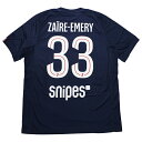 【12/4 20時よりポイント15倍】パリサンジェルマン 25-26 ホーム 半袖レプリカユニフォーム 33.ザイール・エムリ 【NIKE|ナイキ】クラブチーム...