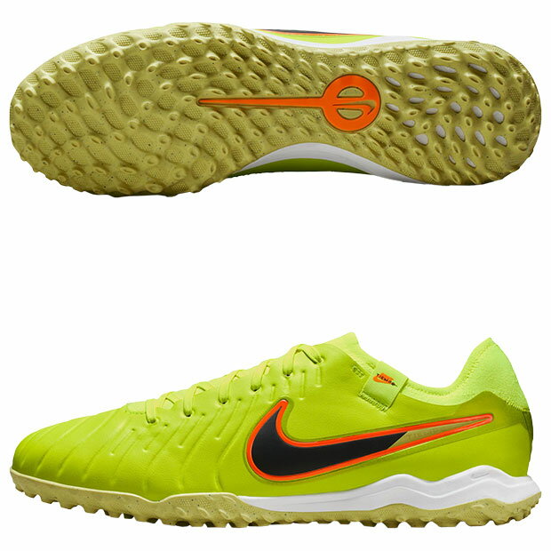【ポイント20倍】ティエンポ レジェンド 10 PRO TF　ボルト×ブラック　【NIKE|ナイキ】サッカーフットサルトレーニングシューズdv4336-701