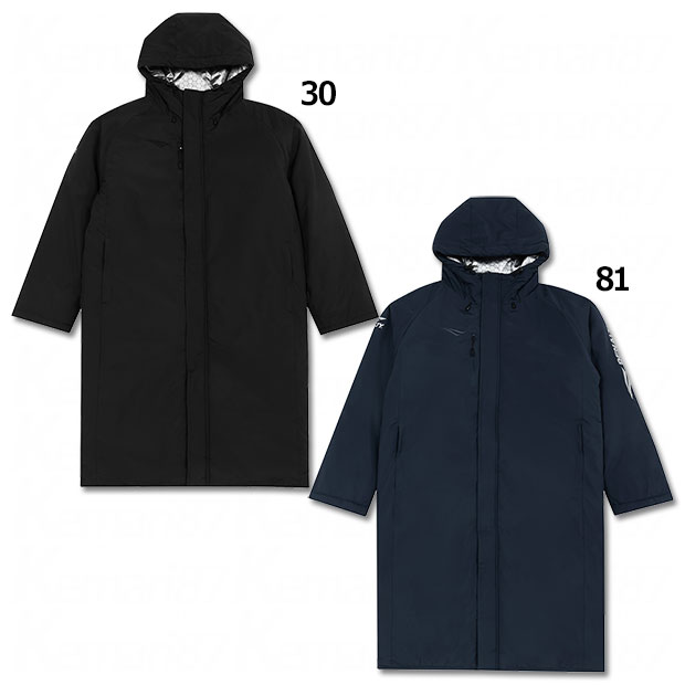 ジュニア ロングコート 【PENALTY|ペナルティ】サッカーフットサルジュニア防寒ウェアーpof5551j