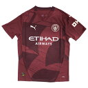 【ポイント10倍】マンチェスターシティ 24-25 3rd 半袖レプリカユニフォーム 【PUMA|プーマ】クラブチームレプリカウェアー775201-03