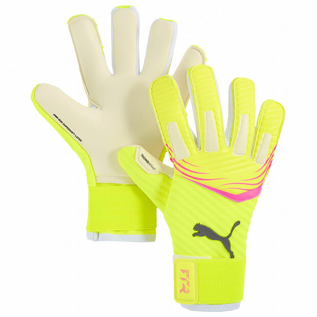 【12/4 20時よりポイント10倍】フューチャー プロ ハイブリッド イエローアラート 【PUMA|プーマ】ゴールキーパーグローブ042065-02