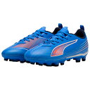 【ポイント10倍】ジュニア ウルトラ 6 プレイ HG/AG + MID JR ウルトラブルー 【PUMA|プーマ】ジュニアサッカースパイク108536-01