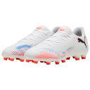 フューチャー 8 プレイ HG/AG プーマホワイト 【PUMA|プーマ】サッカースパイク108741-01