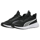 【ポイント10倍】ジュニア フライヤー ライト 3 JR プーマブラック×プーマホワイト 【PUMA|プーマ】ジュニアランニングシューズ401526-01
