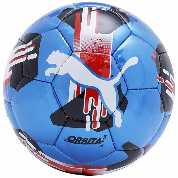 オービタ 5 HS　イグナイトブルー　【PUMA|プーマ】サッカーボール5号球084575-05-5