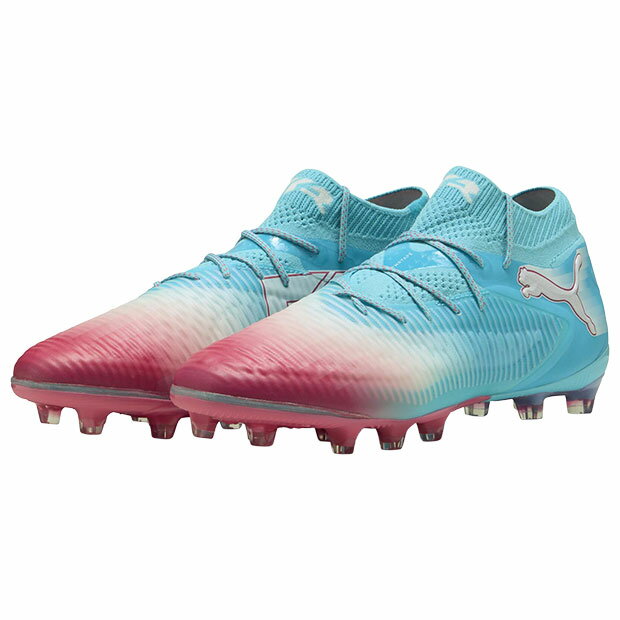 【ポイント15倍】フューチャー 8 アルティメット RE-CHARGE AG ヒーローブルー×サンセットピンク 【PUMA|プーマ】サッカースパイク108757...