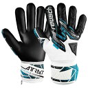 【ポイント15倍】ジュニア アトラクト シルバー JR ホワイト×シルバー 【reusch|ロイッシュ】サッカーフットサルゴールキーパーグローブ5562215-...