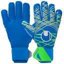 【ポイント10倍】アクアソフト ハーフネガティブ パシフィックブルー×フローグリーン 【Uhlsport|ウールシュポルト】サッカーフットサルゴールキーパーグロ...