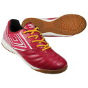 【ポイント10倍】ジュニア アクセレイター TR JR WIDE IN ボルドー×ネクター 【UMBRO|アンブロ】ジュニアフットサルシューズuf4fcst4j...