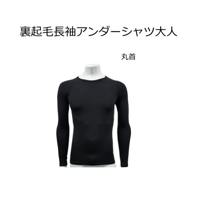 アンダーシャツ 裏起毛 長袖 丸首 野球 冬用 あったか ちょいPITA コンプレッション Palourde パルード PALU-5996