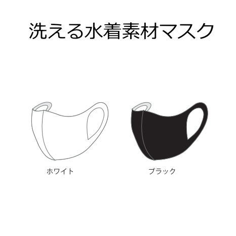 マスク スポーツ U.Vカット 洗える 水着素材 小さめ 子供 耳が痛くならない 大きめ 吸汗 速乾 伸縮 白 黒 3D立体水着素材マスク PALU-MASK