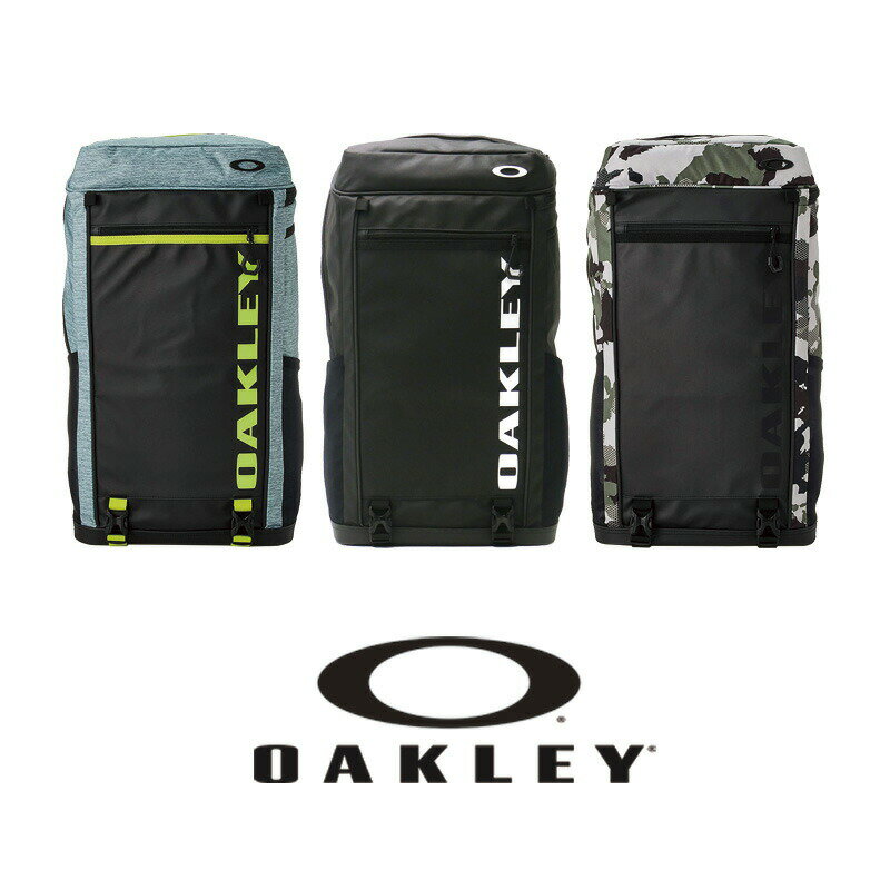 OAKLEY FOS900673 Essential Square Pack XL 5.0 バックパック ｜  オークリー バックパック ベンチレーション構造 イヤホンポケット ストレッチチェストベルト FOS900673-28B NEW GRANITE HTHR FOS900673-02E Blackout FOS900673-78Y GREEN PRINT