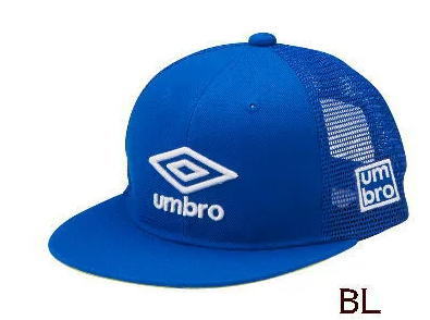 【実店舗共通在庫】umbro Jrスクエアキャップ アンブロ キャップ ジュニア 帽子 こども メッシュキャップ ブルー ボーイズ スナップバックキャップ 男の子 スナップバック キャップ UMBRO UUDL…