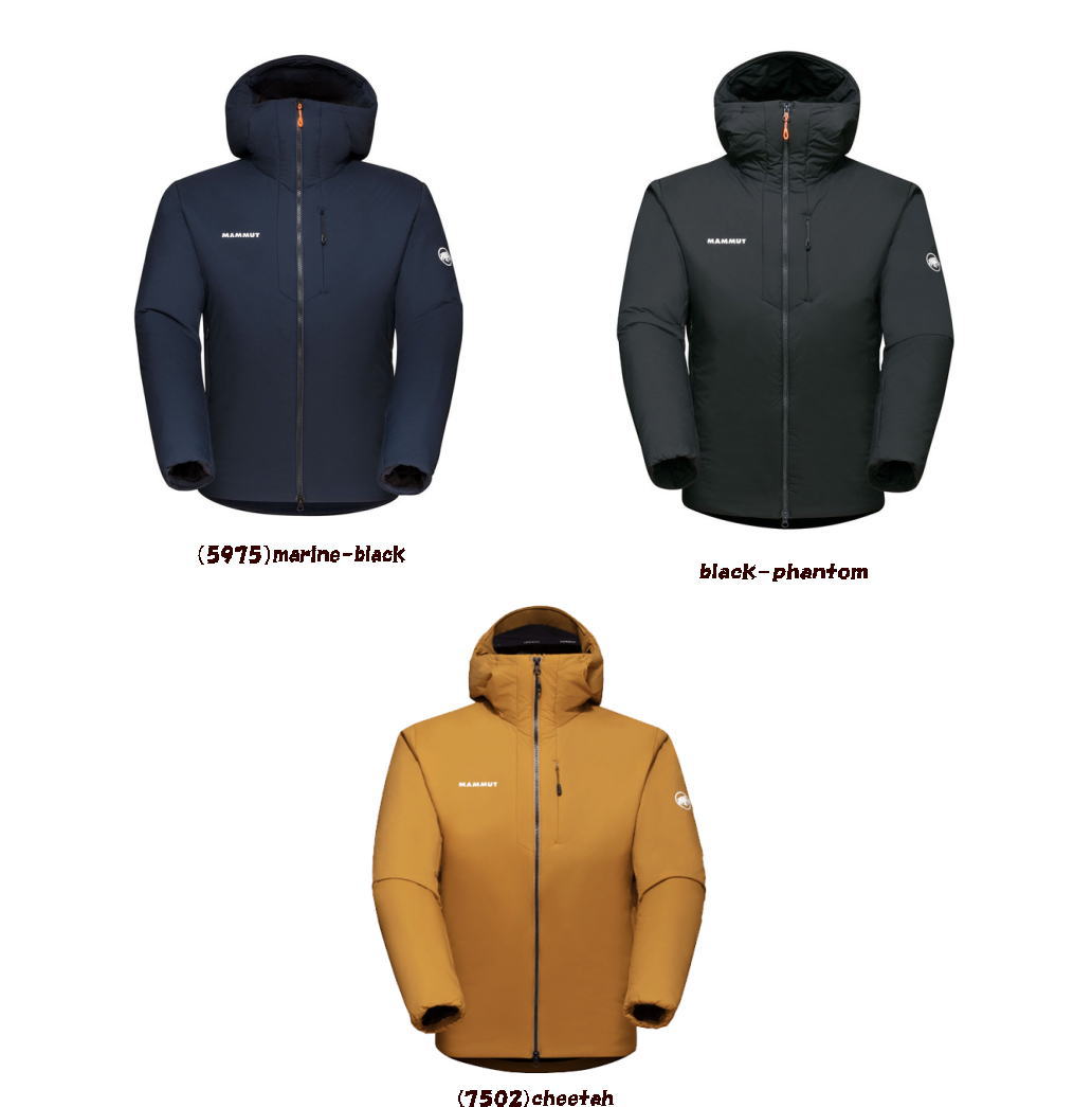 【実店舗共通在庫】MAMMUT Rime IN Flex Hooded Jacket AF Men ライム インサレーション フレックス フーデット ジャケット アジアンフィット 1013-02110