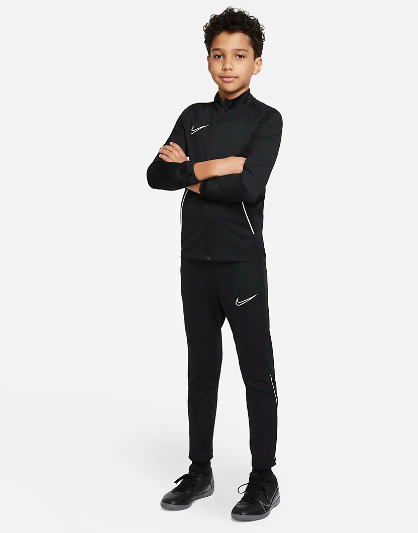 【実店舗共通在庫】NIKE ナイキ Dri-FIT アカデミー ジュニア ニット サッカー トラックスーツ 子ども ジャージ上下 ブラック ジュニアジャージ 上下 子供 ジャージ セットアップ トレーニング CW6133 010 ★7000　返品交換不可