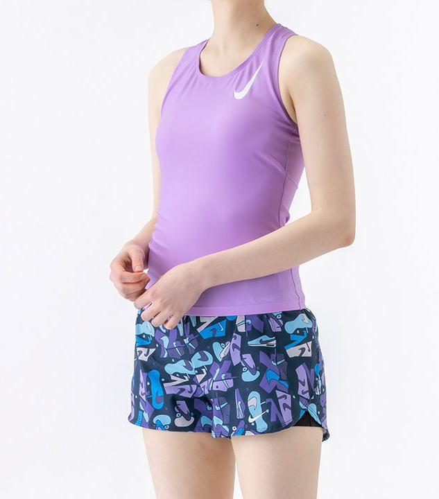 【実店舗共通在庫】NIKE ナイキ グラフィック 2in1 パンツ セパレーツ レディース スイムウェア ウィメンズ レディース水着 パープル フィットネス水着 女性 Mサイズ 2993074 012 ★12500 返品交換不可