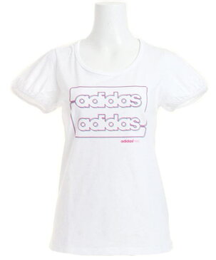 【返品・交換不可】アディダス adidas BIO08 AP4719 SC LIM パフスリーブロゴTシャツ レディース Tシャツ 半袖Tシャツ 女性用 ウィメンズ トップス スポーツウェア レディースTシャツ トレーニングウェア ヨガ フィットネス ★1900
