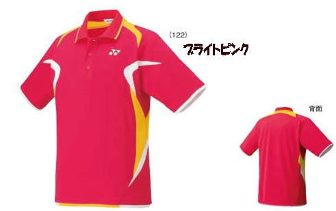 【実店舗共通在庫】YONEX ユニポロシャツ テニス ウェア バドミントン ウェア バドミントンウェア ヨネックス メンズ レディース 半袖ポロシャツ テニスウェア ユニセックス ポロシャツ ソフトテニス ゲームシャツ 10122 ★6500