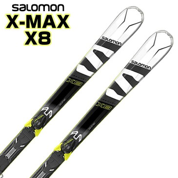 【あす楽対応可】サロモン ロッカースキー X-MAX X8 + M XT10 板+ビンディング 2点セット 162cm 169cm 【即納OK】SALOMON L39953600 ●17-18