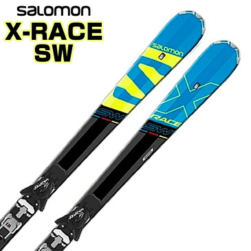 【あす楽対応可】サロモン ロッカースキー X-RACE SW + P69 + Z12 SPEED S7 板+ビンディング 2点セット 157cm 【即納OK】SALOMON L40437200 ●17-18