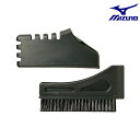 ミズノ 野球 ハケ ケース 審判 審判員用ハケ・ハケケースセット アンパイア はけ 審判員用ハケ1DJYU23000 ベルトループ付き 高59×幅131mm