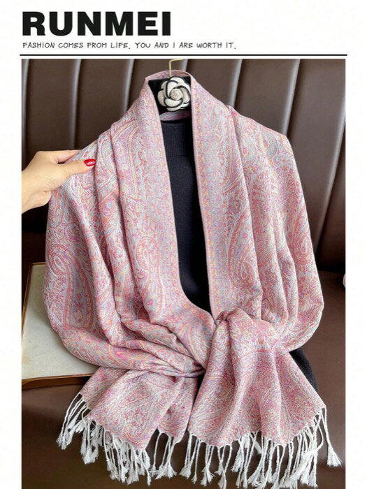 [ 8日から12日程度でお届け予定 ] アクセサリー レディース スカーフ 1枚 クラシックカラフルなファッ..