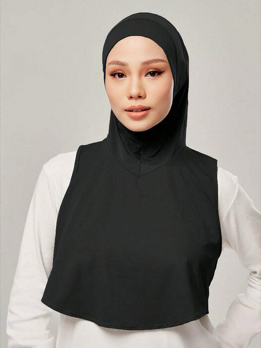 [ 8日から12日程度でお届け予定 ] アクセサリー レディース スカーフ 1個 無地スポーツヒジャブキャッ..